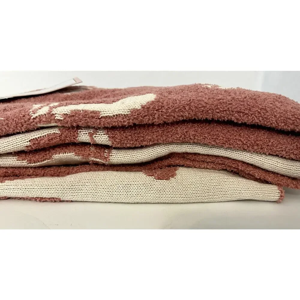 Cupcakes and Cashmere Hand Towels Pink BOWS‎ Pink White Set of 2